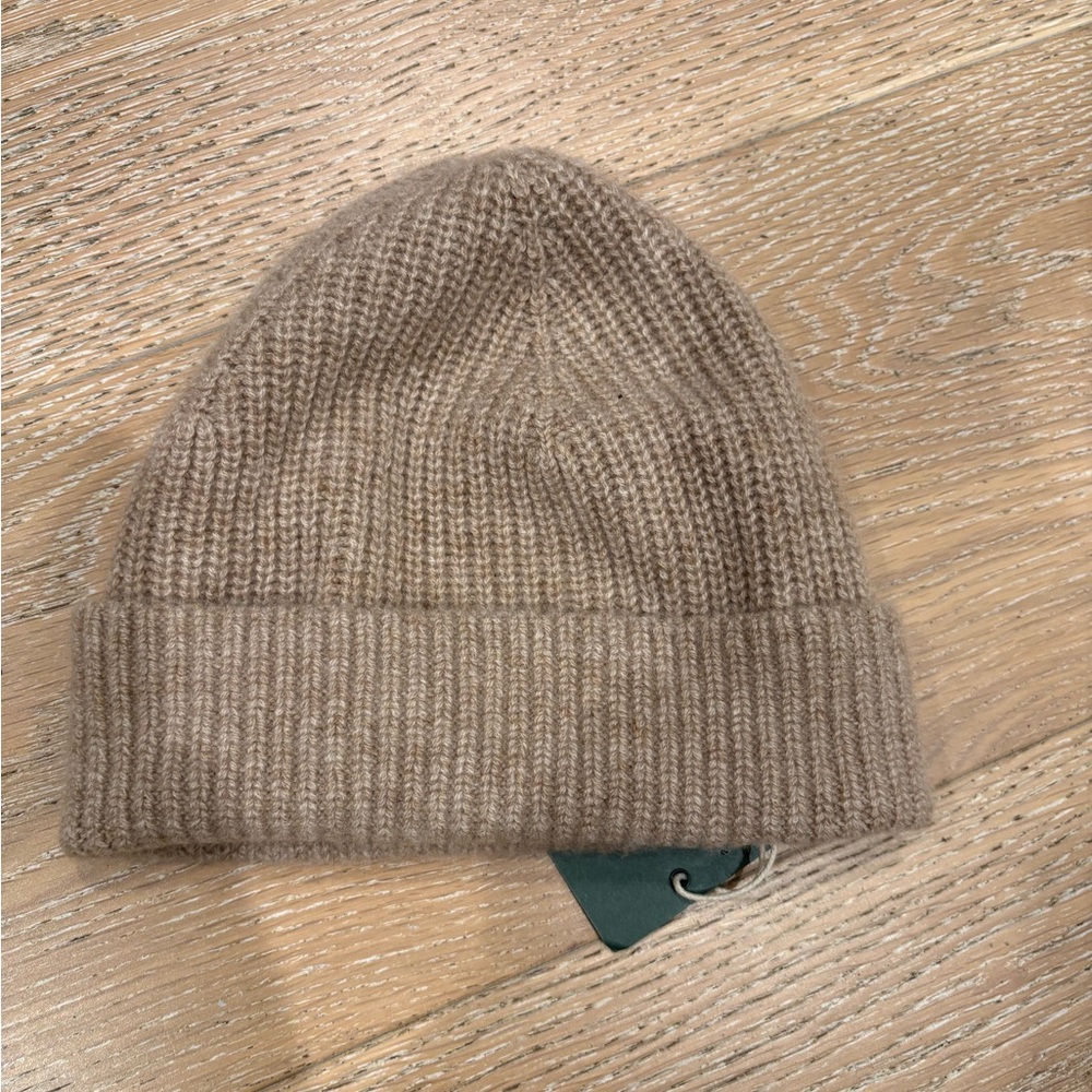 Quince Mongolian Cashmere Ribbed Beanie XS/S